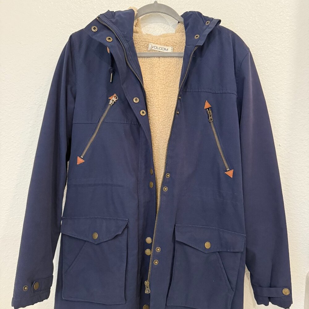 Volcom Winter Sherpa Jacket - Women M
